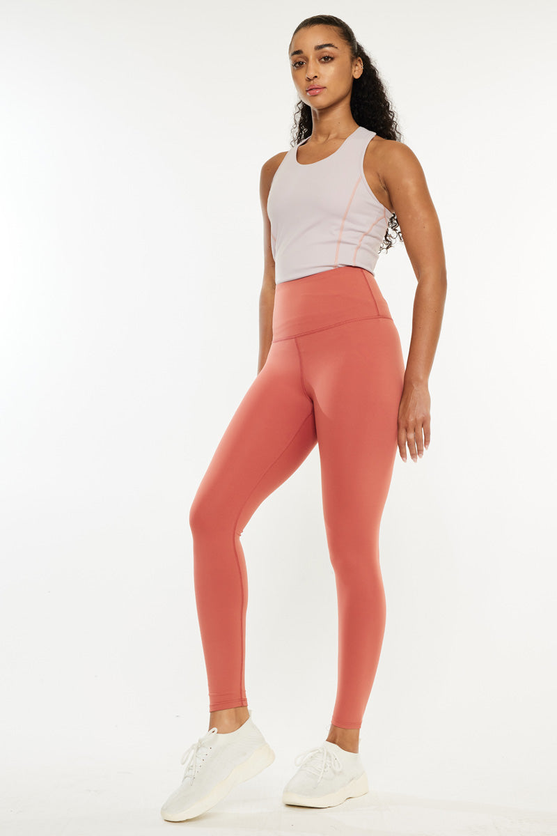 Lily High Rise Active Leggings for Women - Yoga Pants with Pockets, Tummy Control Workout Leggings - Perfect for Gym, Running, Yoga & Lounge Wear