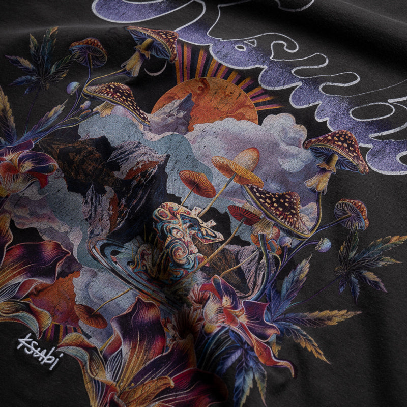 Ksubi Hendrix Ekcess Tee - Premium Black Cotton T-Shirt for Men | Streetwear Fashion & Casual Everyday Wear