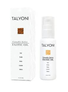 Organic Exotic Hair Oil for Growth & Repair - 1 oz Scalp, Cuticle & Tattoo Moisturizer | Natural Nourishing Treatment for Dry Hair, Dandruff & Skin | Perfect for Daily Hair Care, Massage & Tattoo Aftercare