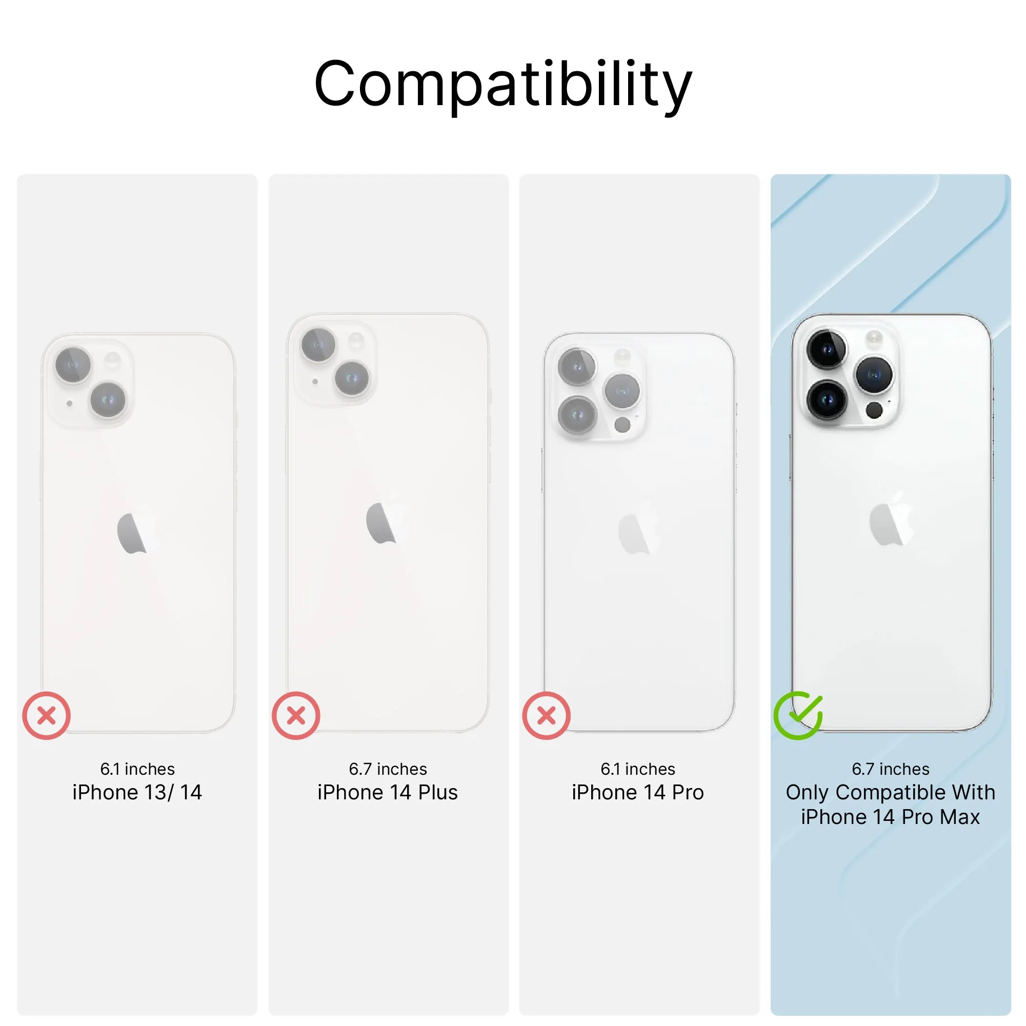 iPhone 14 Pro Max Case with MagSafe - Shockproof Protective Cover for iPhone 14 Pro Max - Slim Fit Durable Phone Case for Everyday Use, Work & Travel