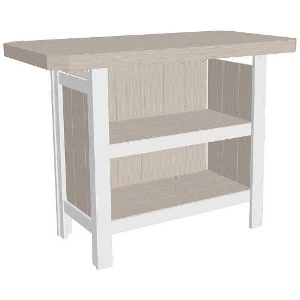 Premium Poly Serving Bar - Durable & Stylish Buffet Table for Parties, Events & Outdoor Gatherings - Perfect for Weddings, BBQs & Catering Services