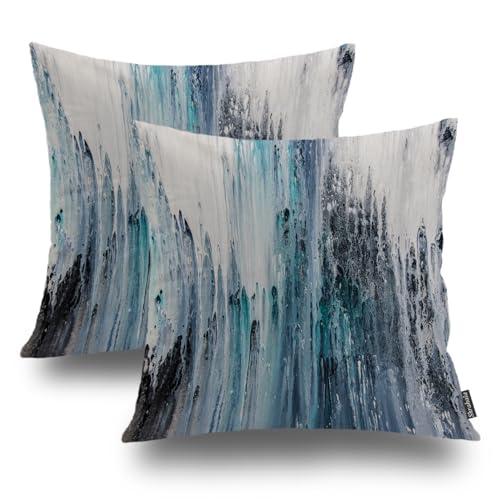 Abstract Paint 20 Blue