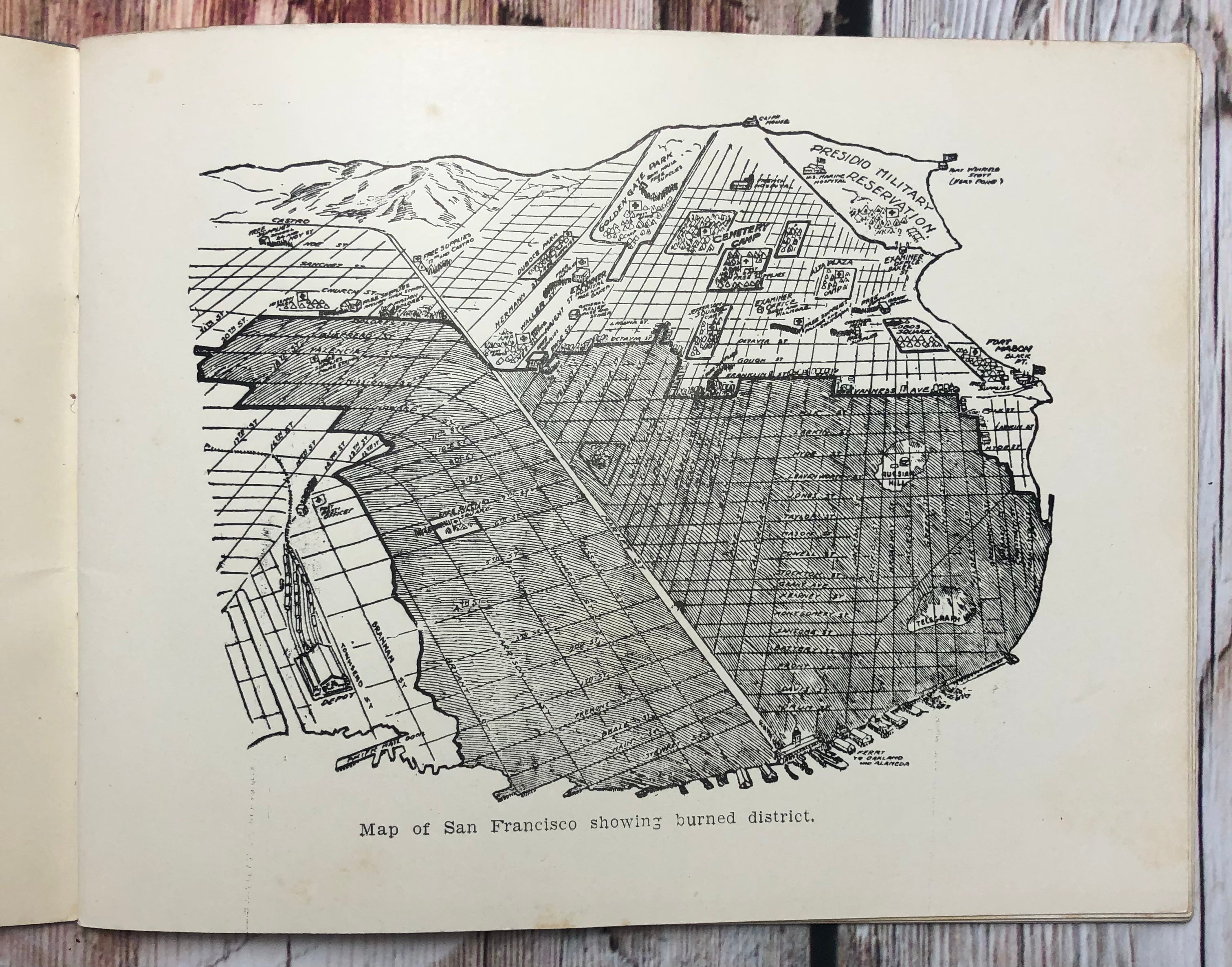 1906 San Francisco Earthquake Ruins - Historic Photos & Postcards for Collectors, History Buffs & Classroom Use