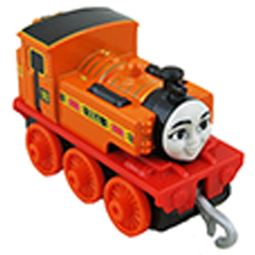 Fisher-Price Thomas and Friends Train Set Replacement Parts - GRF01 Orange Nia Engine for All Around Sodor Deluxe Set | Perfect for Kids' Toy Train Repair & Collection Display