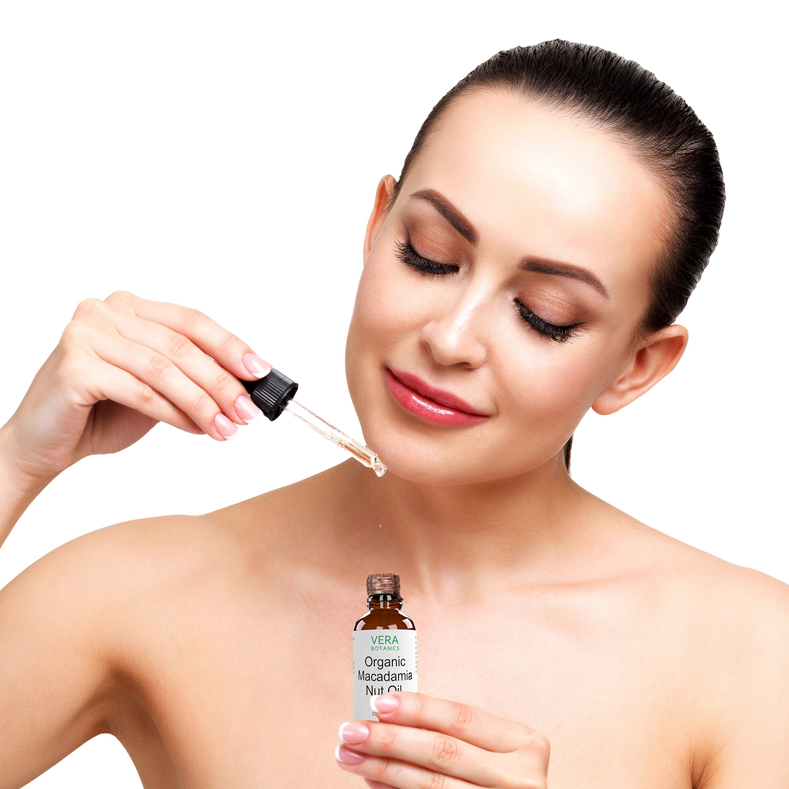 100% Pure Organic Macadamia Nut Oil - Cold-Pressed, Unrefined for Face, Skin, Hair & Nails Care | Natural Moisturizer to Reduce Breakage & Even Skin Tone | Perfect for Dry Skin Treatment, Lip Care & Therapeutic Massage | Great for Daily Beauty Routine & Spa Treatments