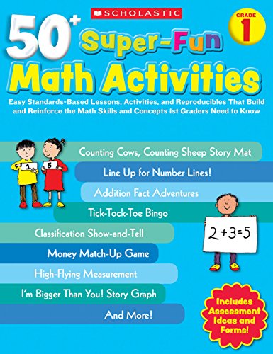 50+ Super Fun Math Activities for Grade 1 - Engaging Elementary Learning Games for Kids | Classroom & Homeschool Use