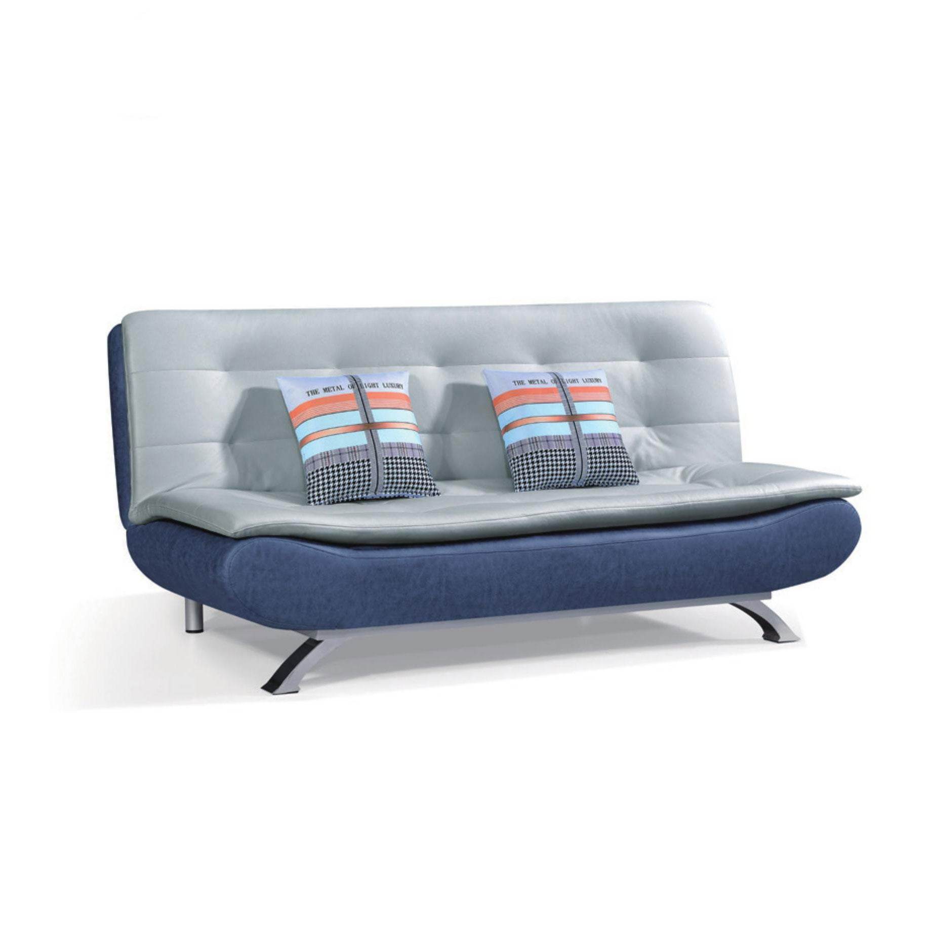 Comfortable Izzie Leathaire Sofa Bed - 74 Inch Convertible Sleeper Couch for Small Spaces | Perfect for Guest Rooms, Apartments & Home Offices