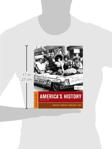 America's History, Volume II - Comprehensive US History Book | Perfect for Students, Teachers & History Enthusiasts | Great for Homeschooling & Classroom Learning
