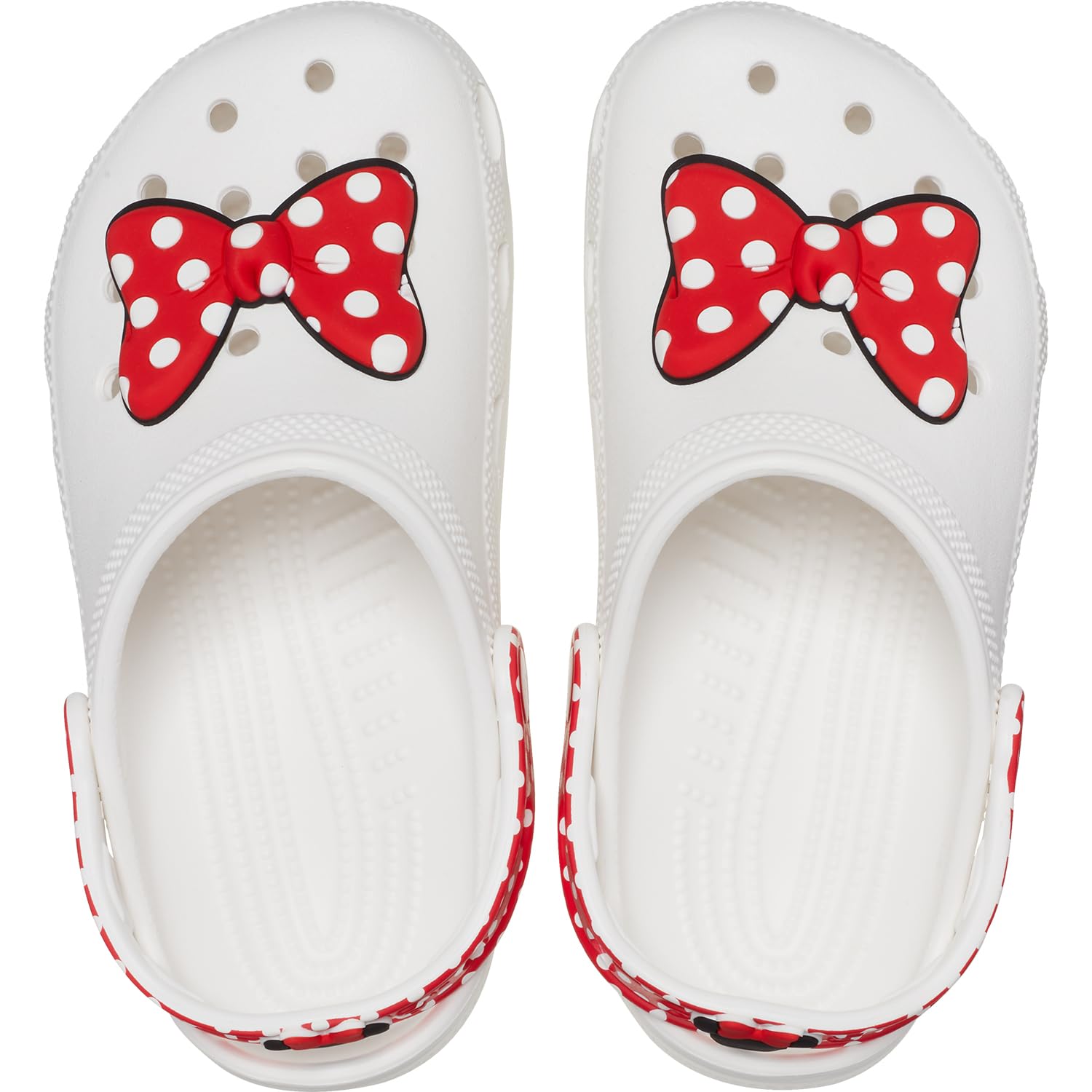 Crocs Unisex Kids Disney Mickey Mouse & Minnie Mouse Clogs | Lightweight Comfortable Slip-On Water Shoes for Boys & Girls - Perfect for Beach, Pool, and Outdoor Play
