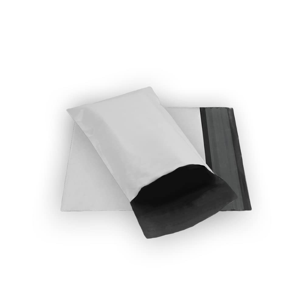 4000 EcoSwift 5x6 Inch White Small Poly Mailer Envelopes - #0 Size Self-Sealing Plastic Shipping Bags (1.7 mil Thickness) - Perfect for Ecommerce, Subscription Boxes & Lightweight Package Shipping