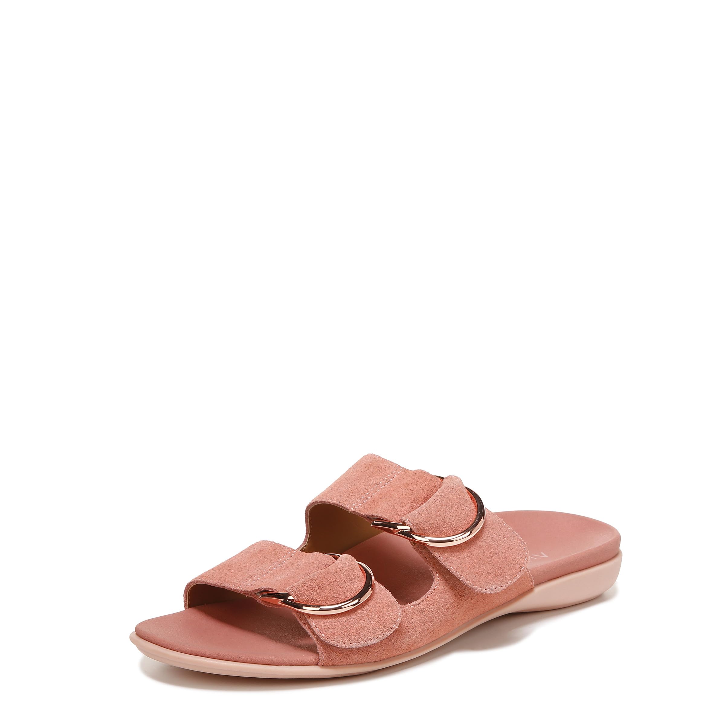 Vionic Women's Mirage Corlee Slip-On Slide Sandals - Orthotic Arch Support Sandals with Three-Zone Comfort for Women | Perfect for Casual Wear, Beach, and Everyday Comfort