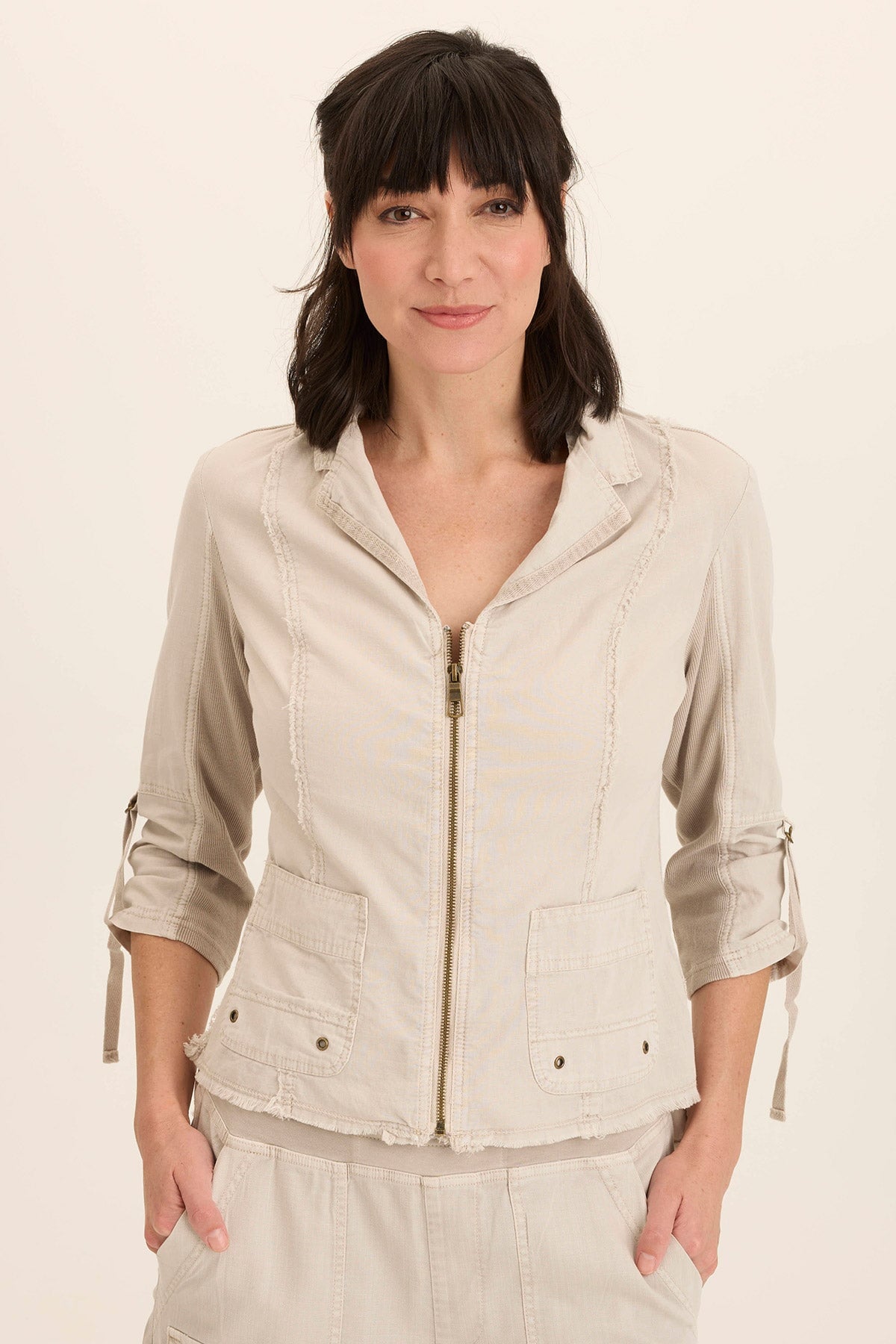 Distressed Linen Blazer for Men - Vintage Raphael Style Casual Jacket - Perfect for Business Casual, Weddings, and Office Wear
