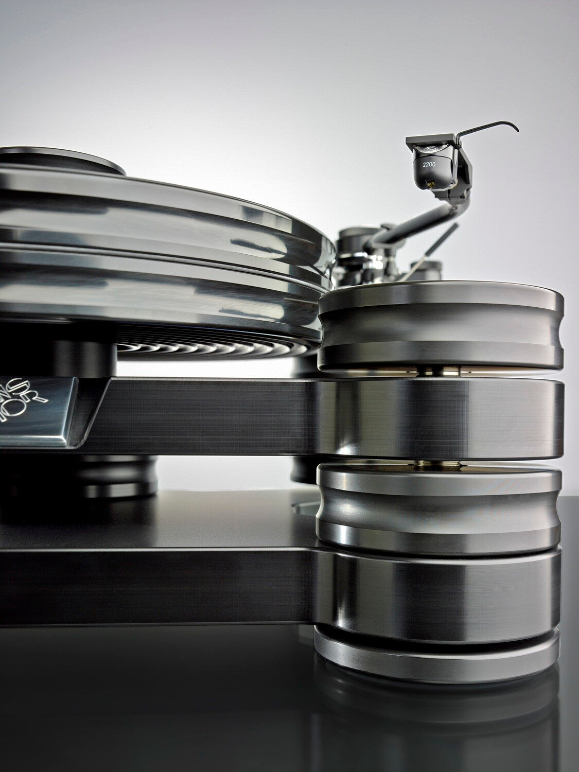 Transrotor Dark Star Reference Turntable - High-End Audiophile Turntable for Vinyl Records | Perfect for Home Audio Systems & Music Enthusiasts