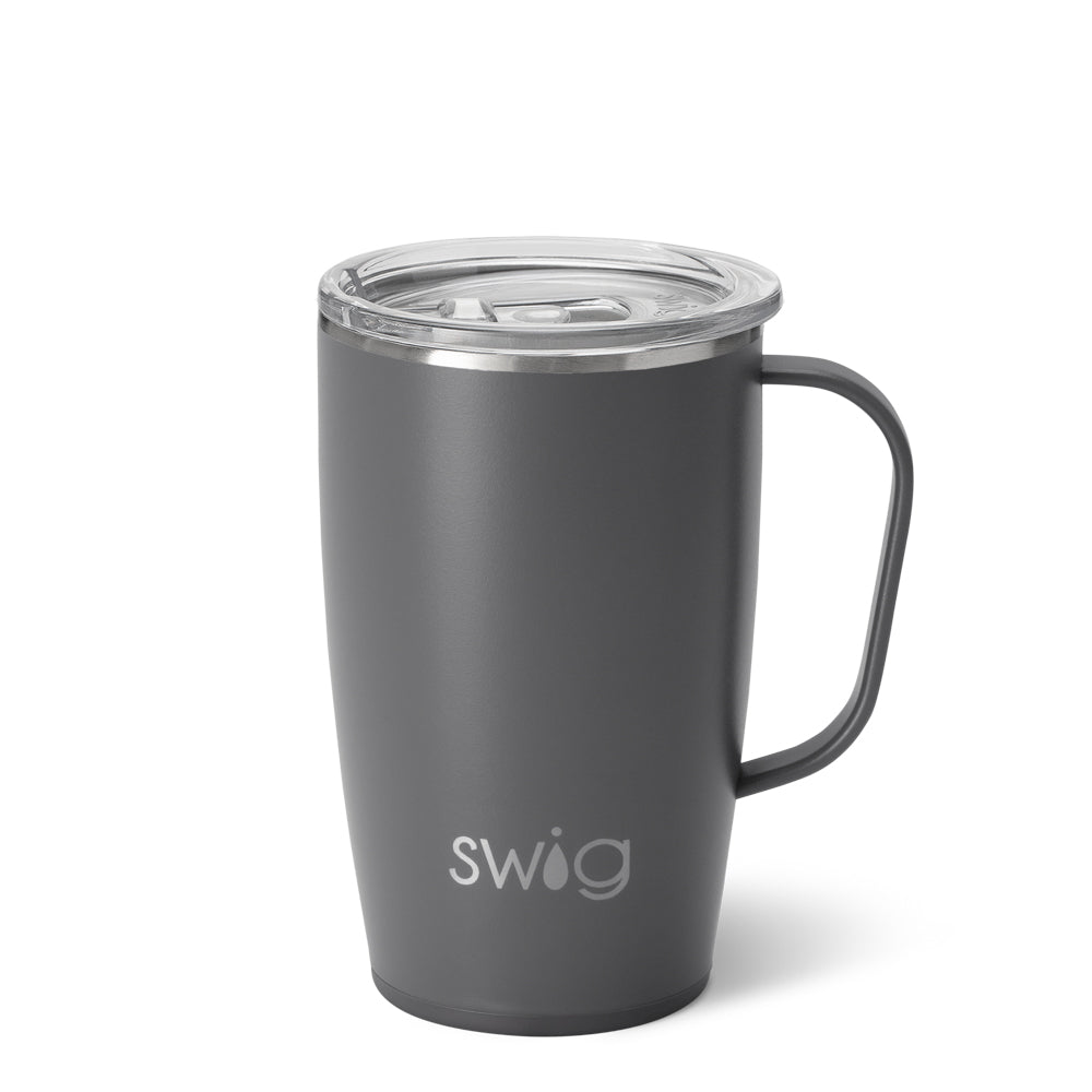 18oz Insulated Travel Mug - Leak-Proof Stainless Steel Coffee Thermos for Hot & Cold Drinks - Perfect for Commuting, Camping & Office Use
