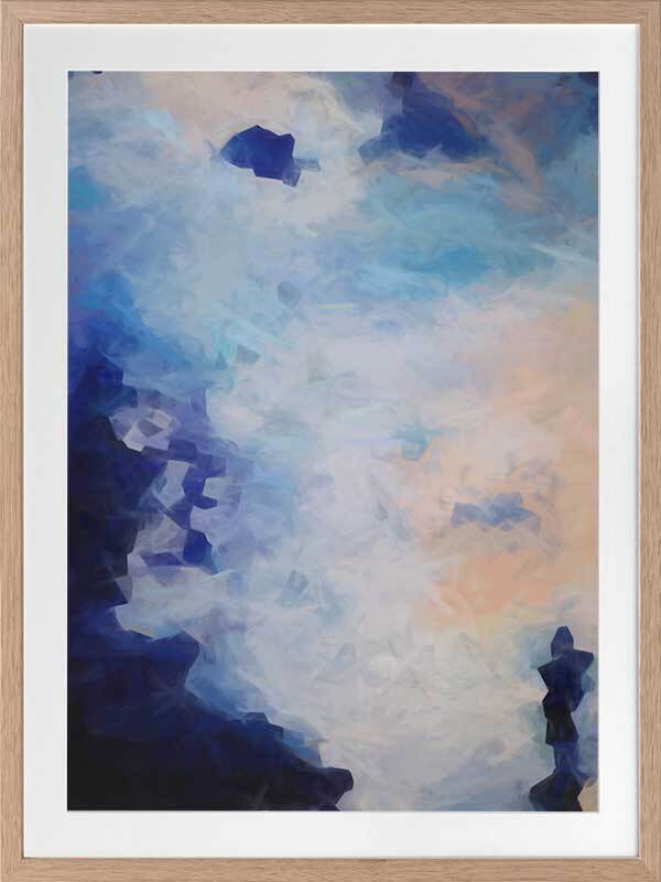 After the Storm Framed Art Print - Nature Landscape Wall Decor for Living Room, Bedroom & Office - Perfect Gift for Home & Interior Design