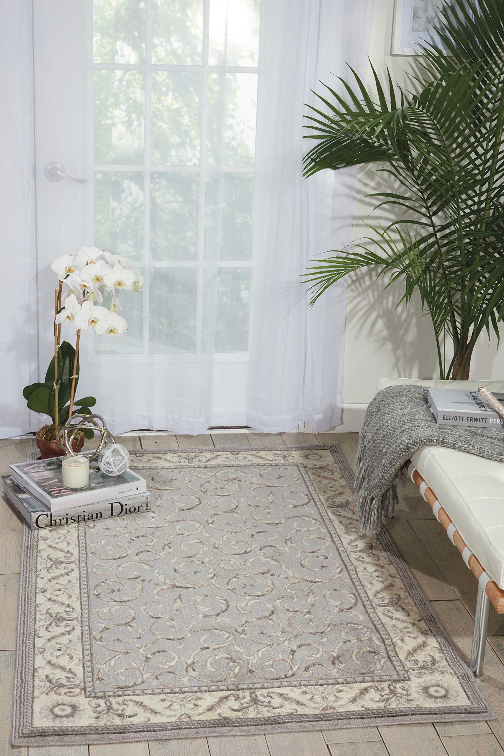 Nourison Somerset Traditional Silver 5'3