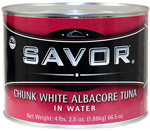 Premium Albacore Tuna in Water - 66.5 oz (6-Pack Case) | Wild-Caught, High Protein, Mercury Tested | Perfect for Salads, Sandwiches & Meal Prep