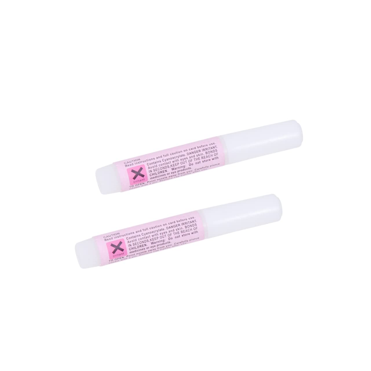 Beavorty 8PCS Nail Glue Kit - Professional Nail Art Adhesive for False Tips & French Manicure | Mini Beauty Glue for Home Nail Decoration & DIY Manicure | Perfect for Salon, Bridal, Party & Everyday Use