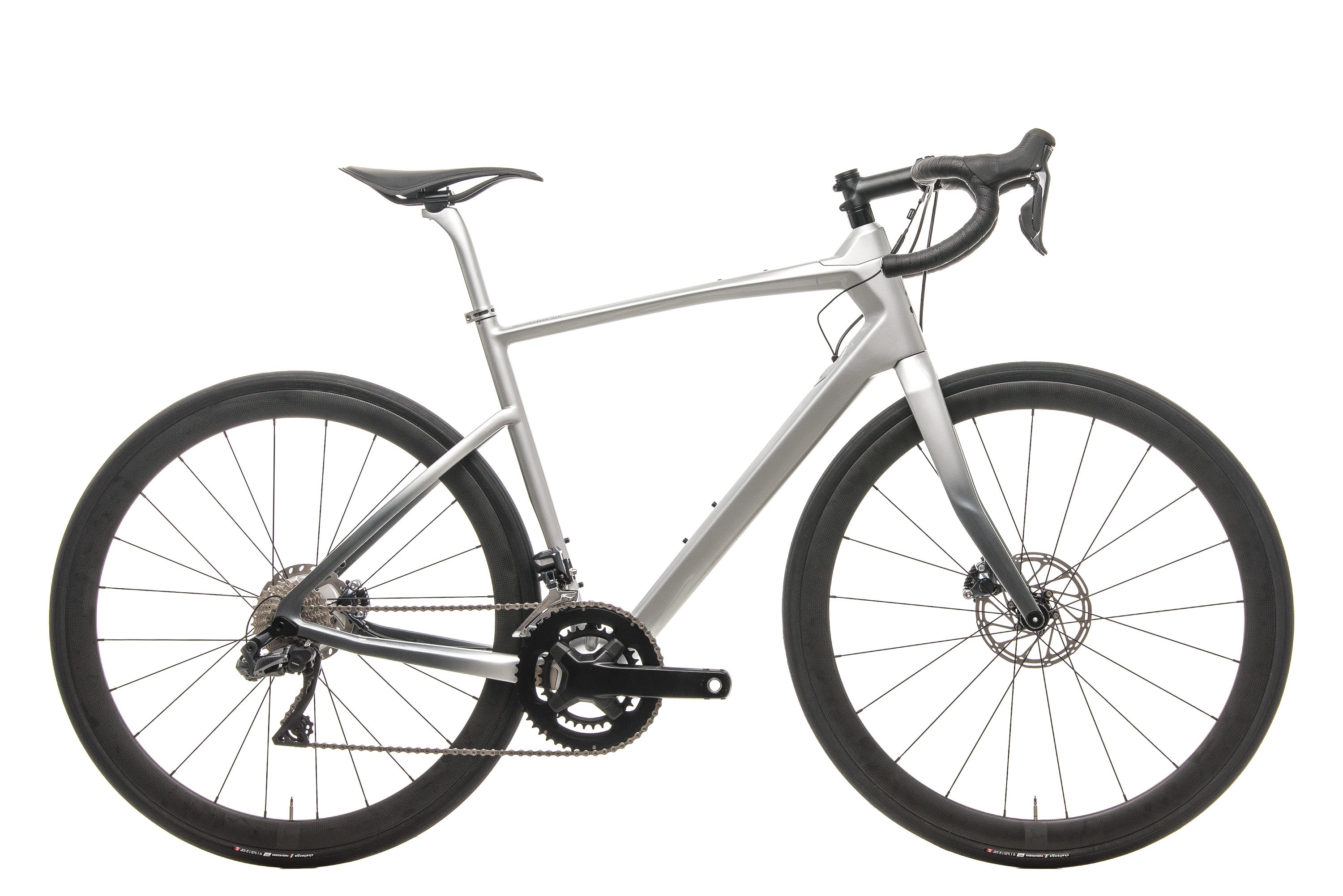 Argon 18 Mercedes-Benz Style Silver 47 Krypton GF Disc Di2 Road Bike 2019 - Medium Size Carbon Fiber Racing Bicycle for Men | Perfect for Road Cycling, Triathlons & Endurance Training