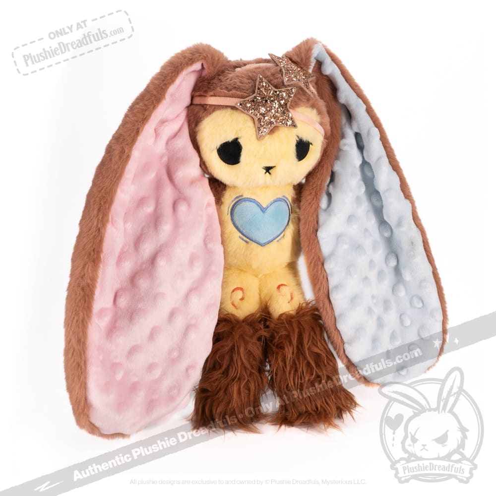 Plushie Dreadfuls POTS V2 Rabbit Stuffed Animal - Soft Cuddly Toy for Kids, Anxiety Relief & Comfort, Perfect Gift for EDS & POTS Syndrome Patients