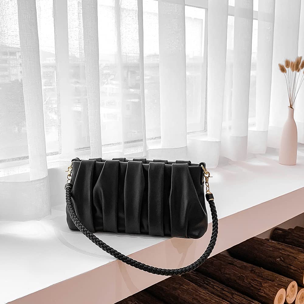 Quilted Crossbody Bags for Women - Small Shoulder Bag, Pouch Satchel, Dumpling Handbag - Perfect for Daily Use, Travel & Shopping