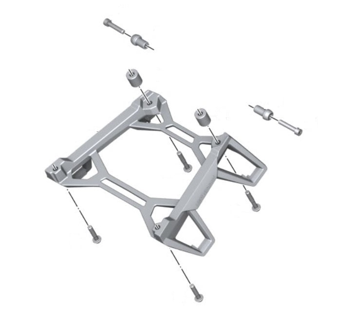 BMW F900R Touring Case Mount Kit - Motorcycle Luggage Rack System for BMW F900R - Perfect for Adventure Riding & Long-Distance Travel