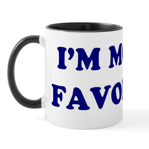 White/Black Inside - I'm MOM's FAVORITE Mug