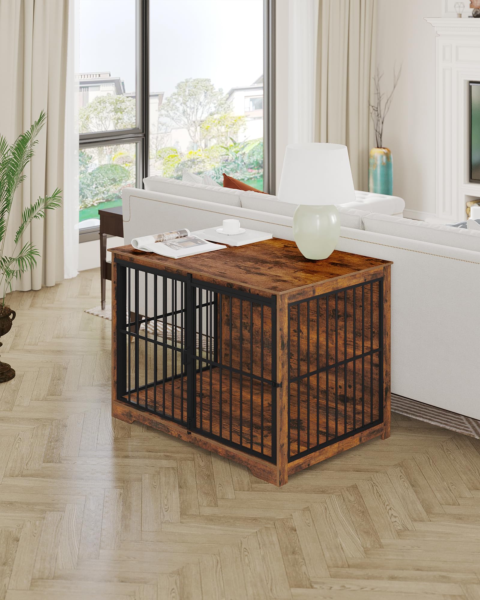 XL Large Dog Crate Furniture - 44.1