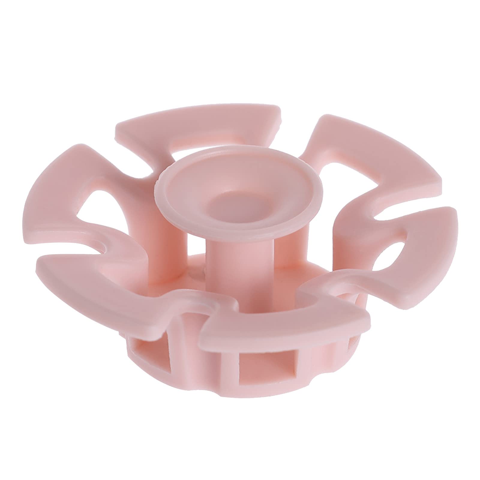 Xipoxipdo 1 Inch Metal Spring Clips - Kitchen Organizer for Mixer Cords & Appliance Storage, Space Saving Fixing Clips (Pink, One Size) - Perfect for Kitchen Countertop Organization & Small Appliance Management