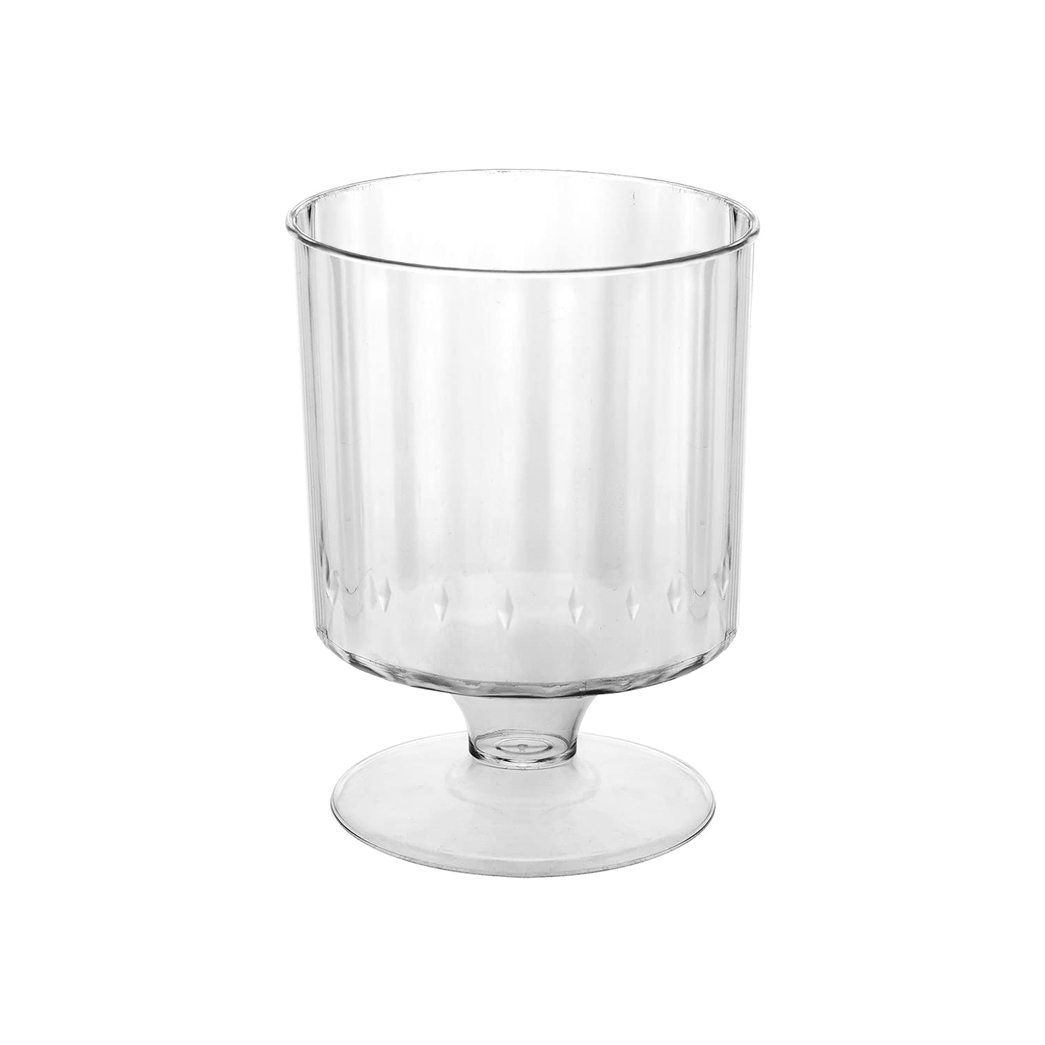 10-Pack Clear Plastic Party Tableware Set - Disposable Plates, Cups & Cutlery for Birthdays, Weddings & Events