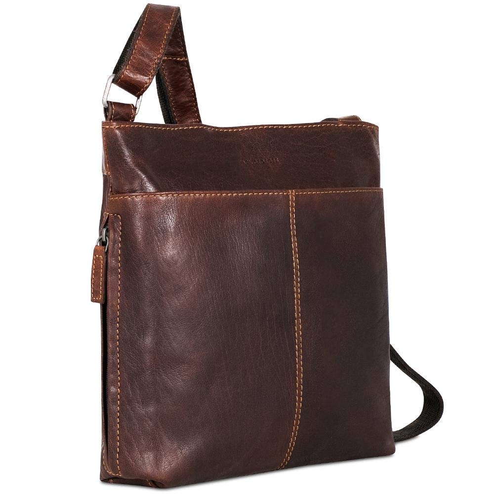 Voyager Small Zippered Crossbody Bag #7880 - Stylish & Secure Hands-Free Purse for Women, Travel, Shopping & Everyday Use
