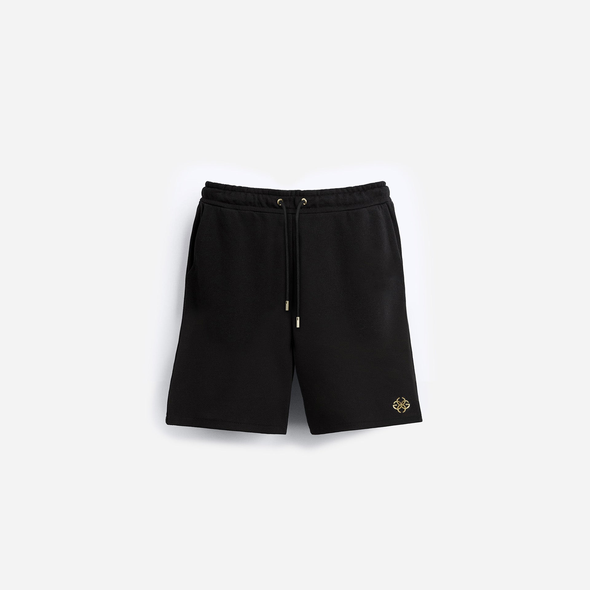 Premium Sweat Shorts for Men & Women - Gold Embroidery Athletic Shorts | Comfortable Lounge & Workout Shorts for Gym, Running, and Casual Wear