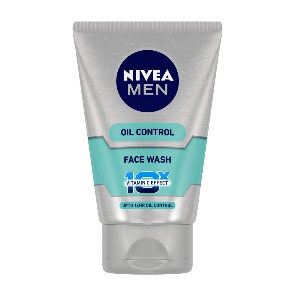 Nivea Men Dark Spot Reduction Cream 75ml & Oil Control Face Wash with 10x Vitamin C 100g - Brightening Skincare Set for Men with Anti-Aging Benefits | Perfect for Daily Face Care Routine & Dark Spot Treatment