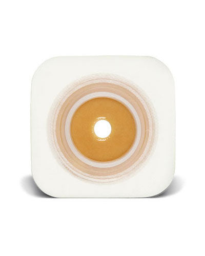 Convatec Natura 2-Piece Stomahesive Flat Skin Barrier - Tan, No Tape, Cut-to-Fit 13mm-32mm (1/2