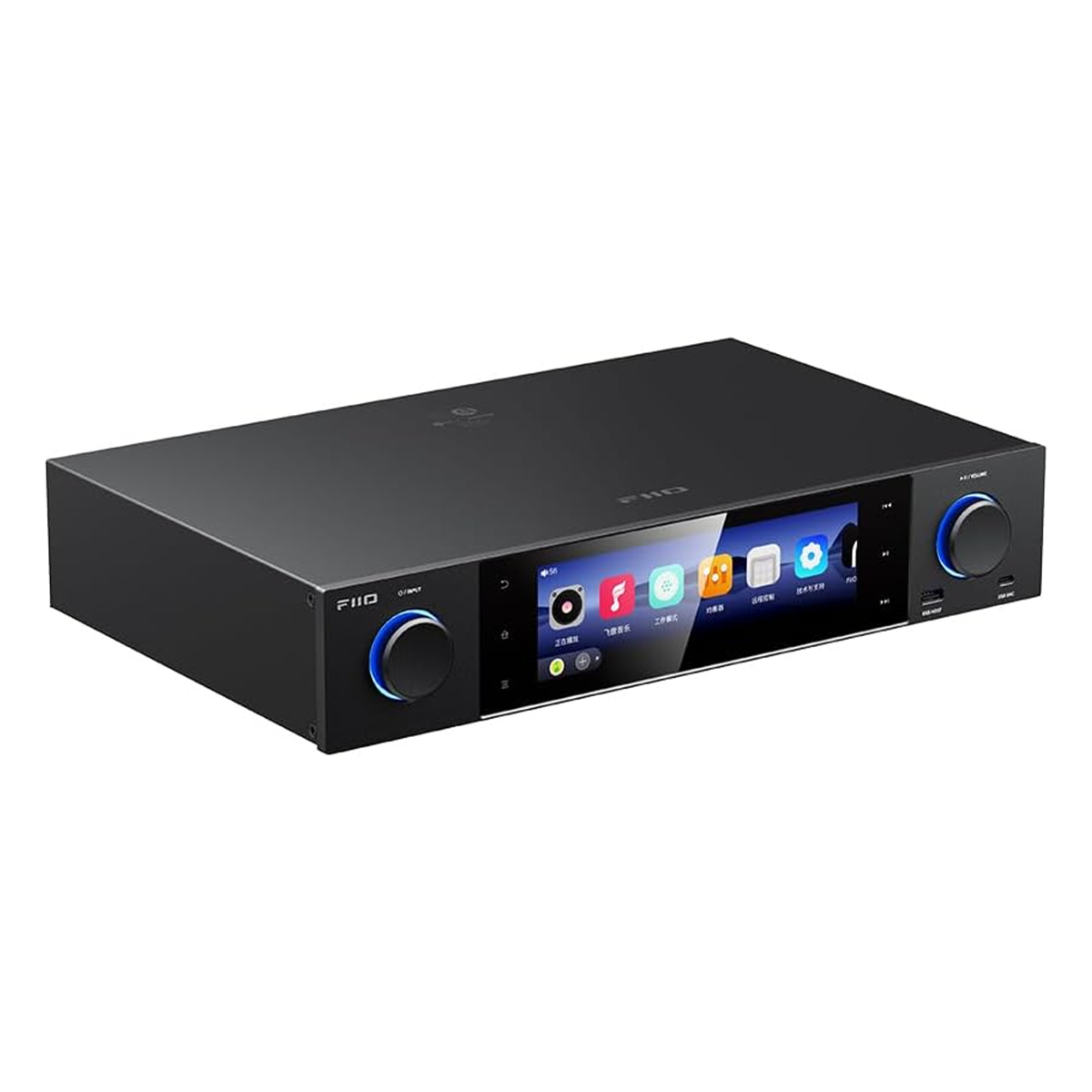 FiiO S15 High-Resolution Music Streamer with Bluetooth DAC Receiver - Perfect for Home Audio & Wireless Hi-Fi Listening