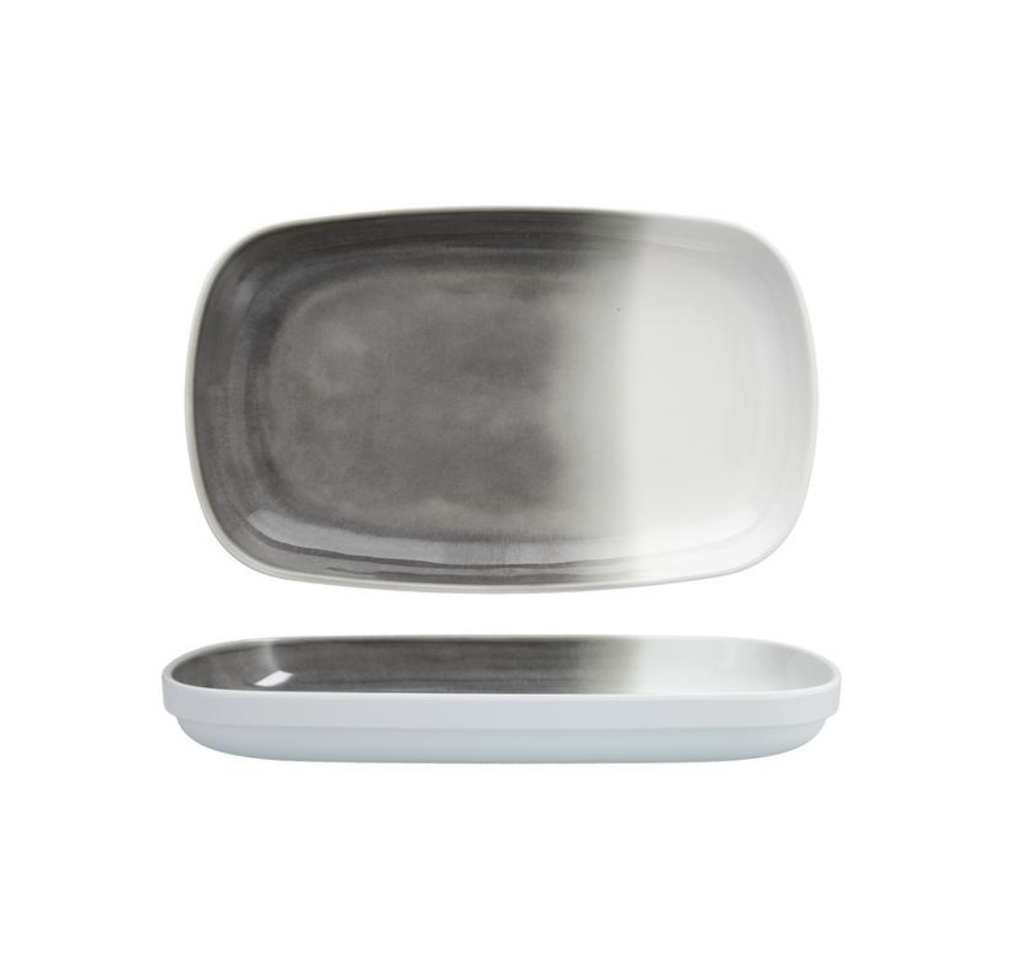 Fortessa La Côte Mistral 11x7 Inch Small Rectangular Serving Platter - Perfect for Appetizers, Cheese Boards & Elegant Dinner Parties