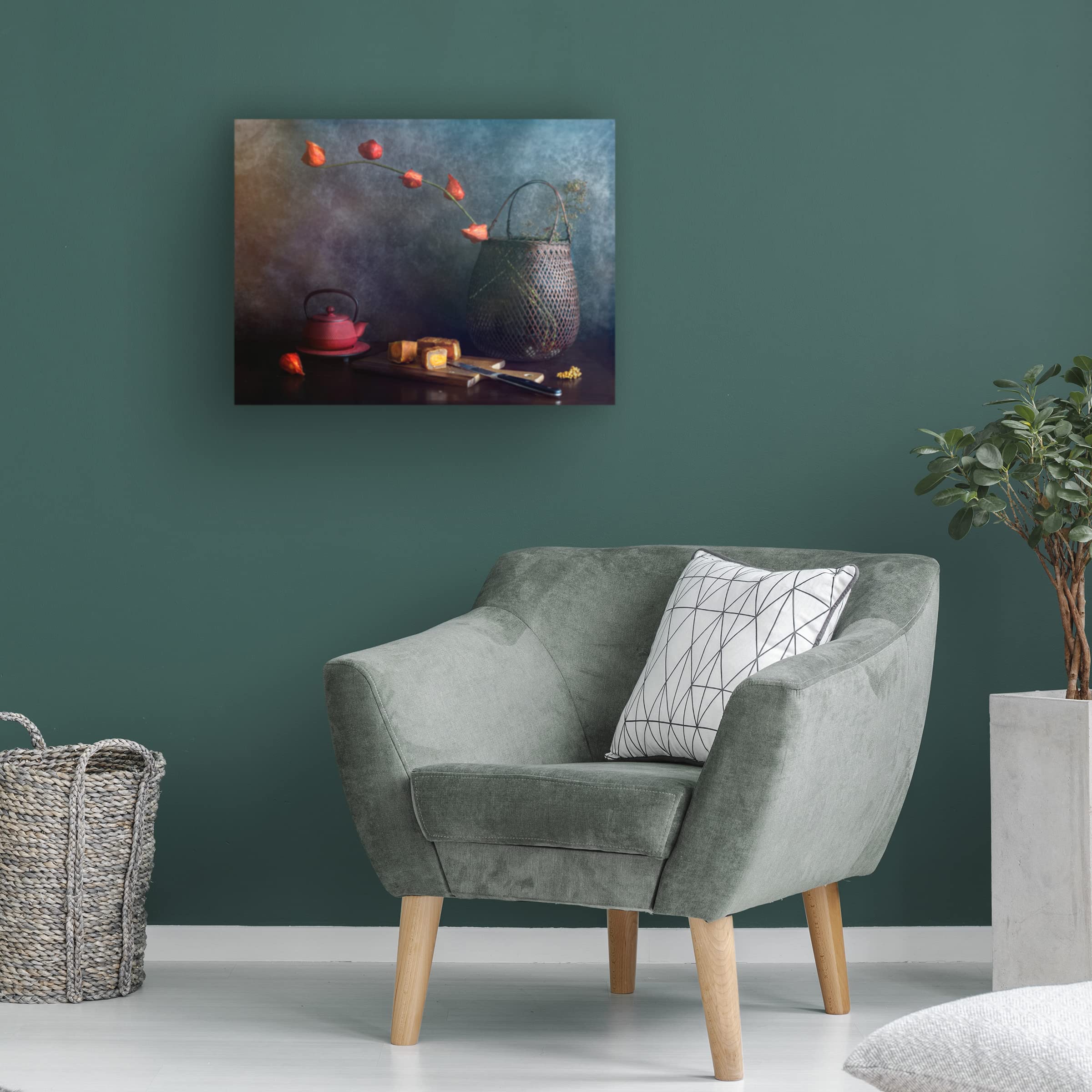 Trademark Fine Art 'Full Moon Festivals' Canvas Wall Art Print by Jie Fischer - Perfect for Living Room, Bedroom & Office Decor
