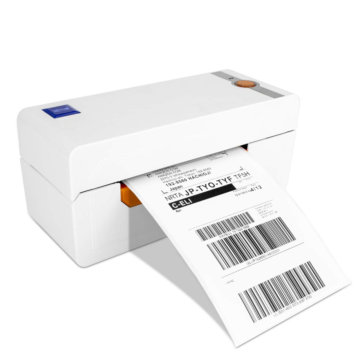 NETUM 4x6 Label Printer - 160mm/s High-Speed Commercial Grade Direct Thermal Barcode Printer for eBay, Amazon, USPS, Etsy - Perfect for Shipping Labels, Inventory Management & Small Business Packaging