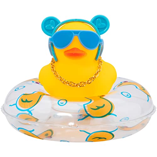 B-blue O Bunny Headband-transparent