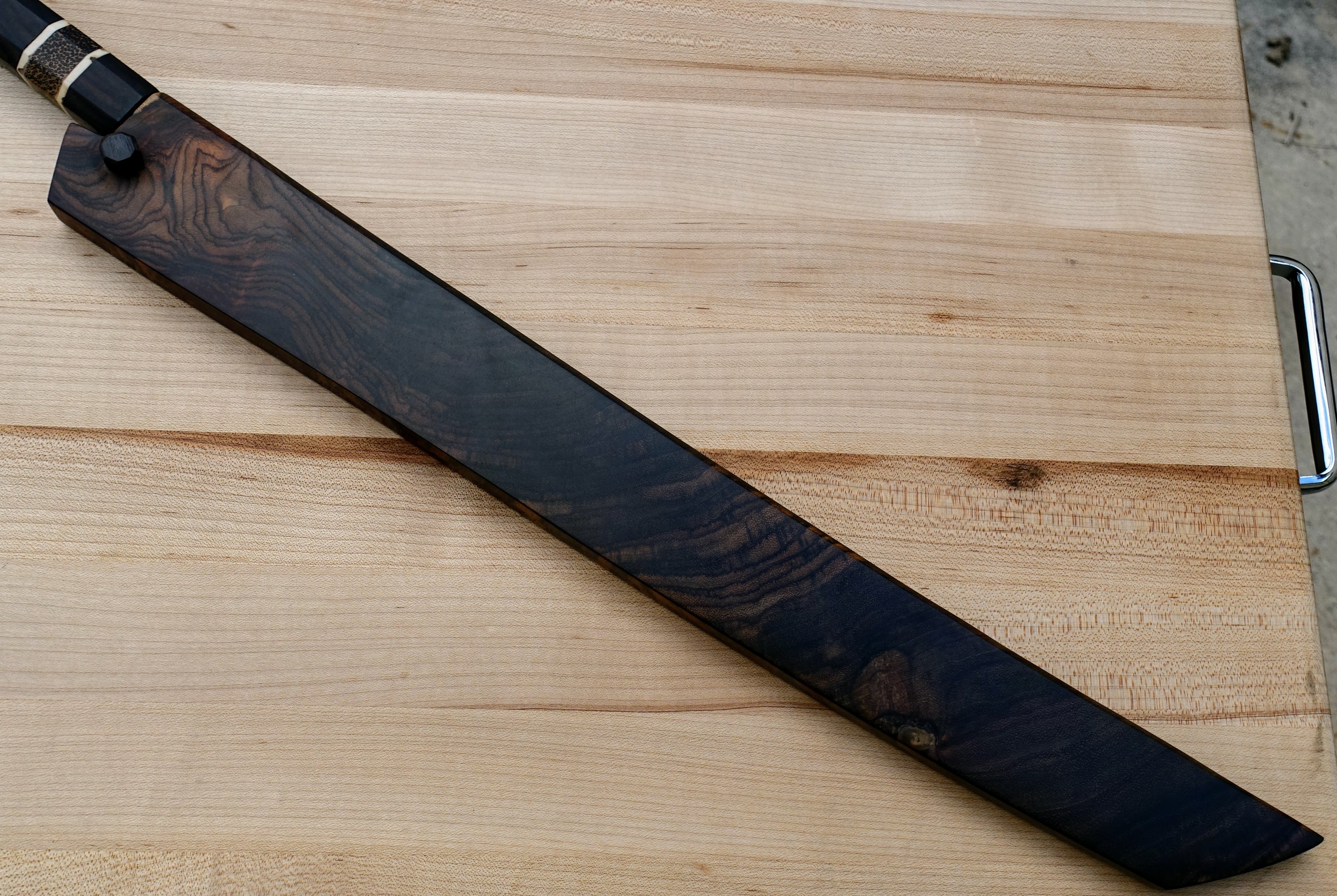 Narra 450mm N690 Cobalt Tuna Sword - High-Performance Fishing Knife for Sushi Preparation, Outdoor Fishing & Culinary Use