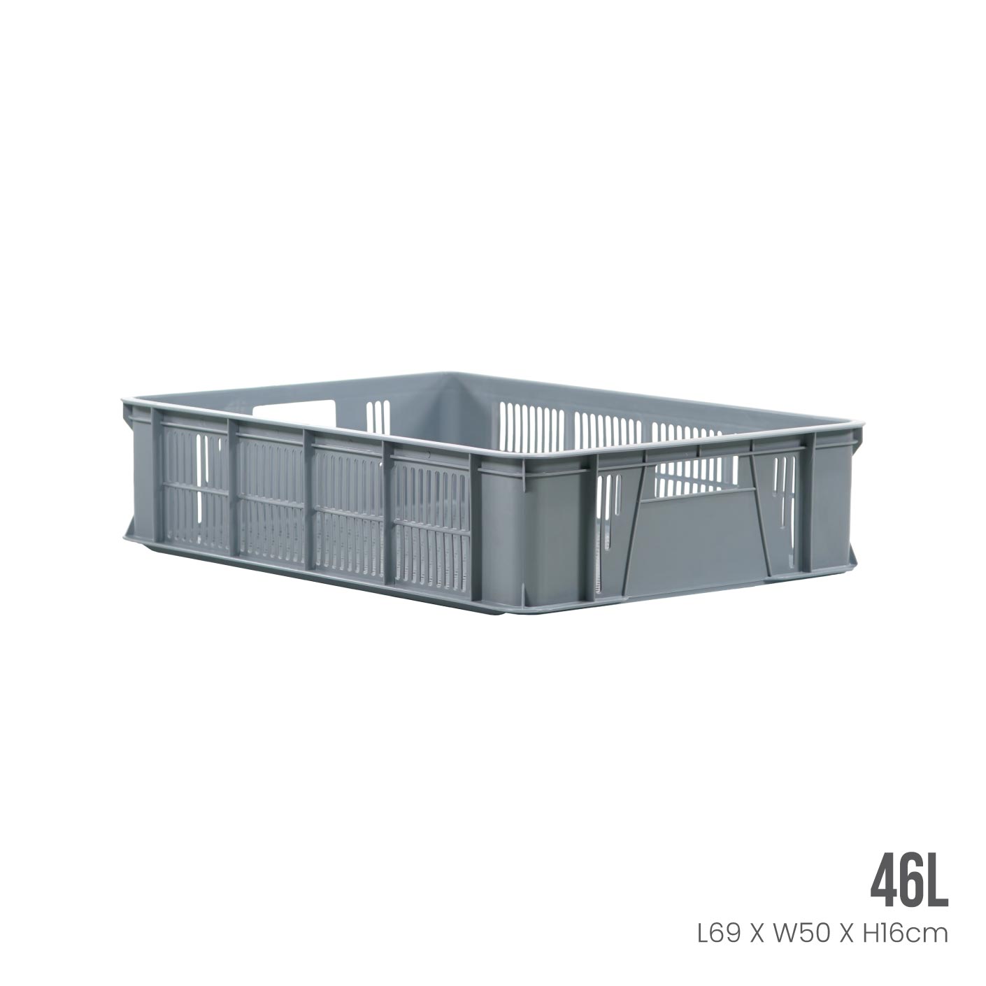 Industrial Storage Basket ID4726 - Heavy Duty Metal Wire Organizer for Warehouse, Garage & Home Organization - Perfect for Tools, Toys & Household Items Storage
