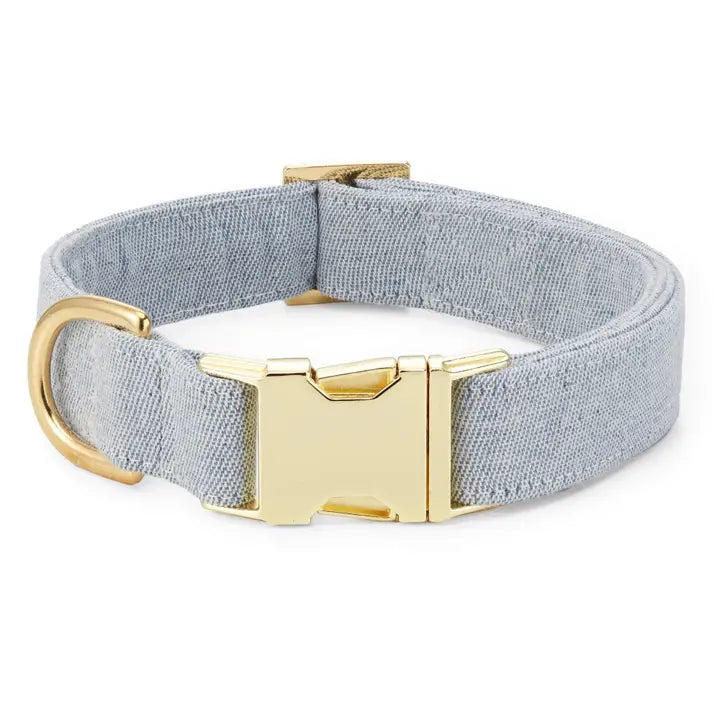 Stylish Denim Collar for Dogs - Comfortable & Adjustable Pet Accessory - Perfect for Daily Walks, Outdoor Adventures & Photo Shoots