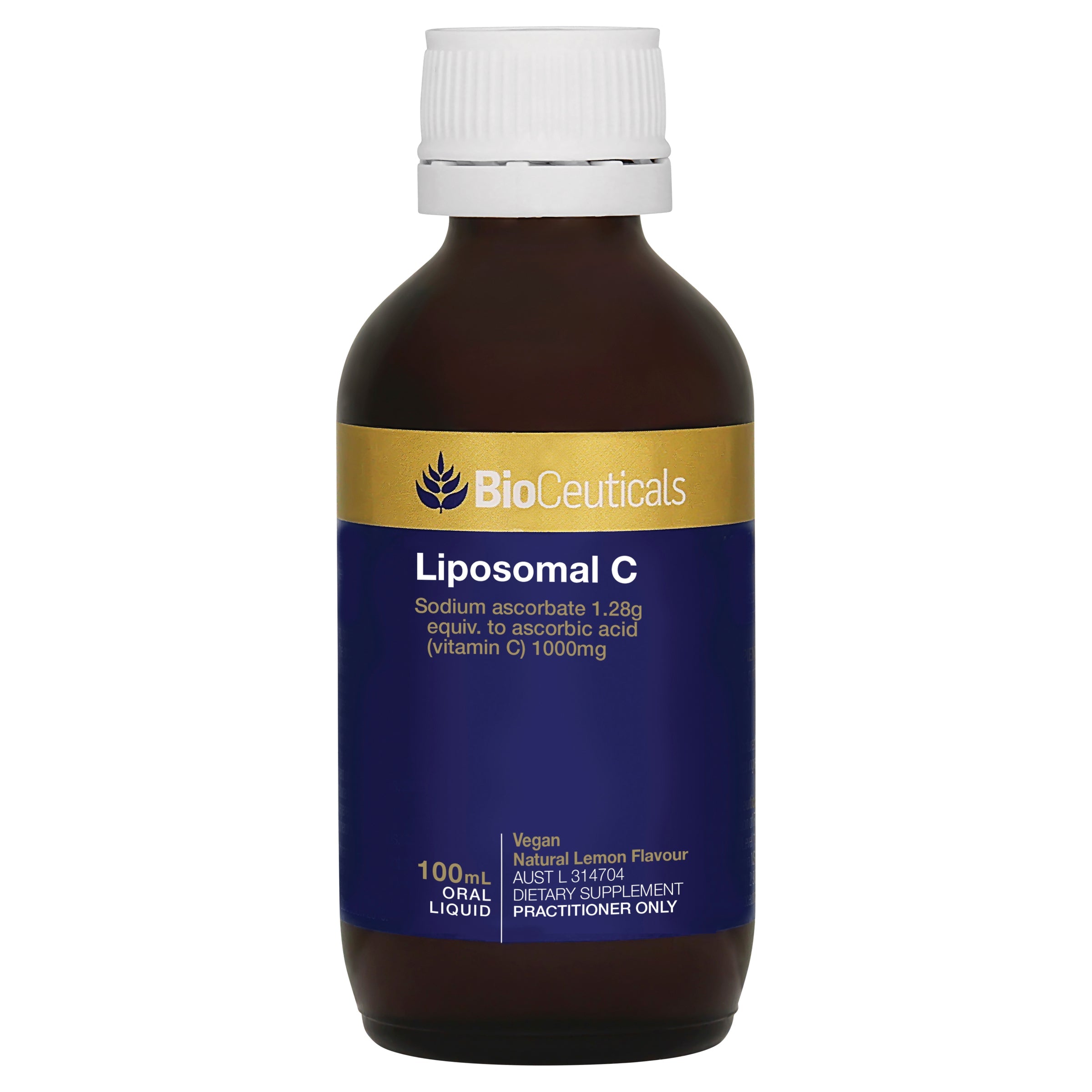 BioCeuticals Liposomal Vitamin C Liquid Supplement - Immune Support & Antioxidant Boost for Adults - Easy Absorption Formula for Daily Wellness