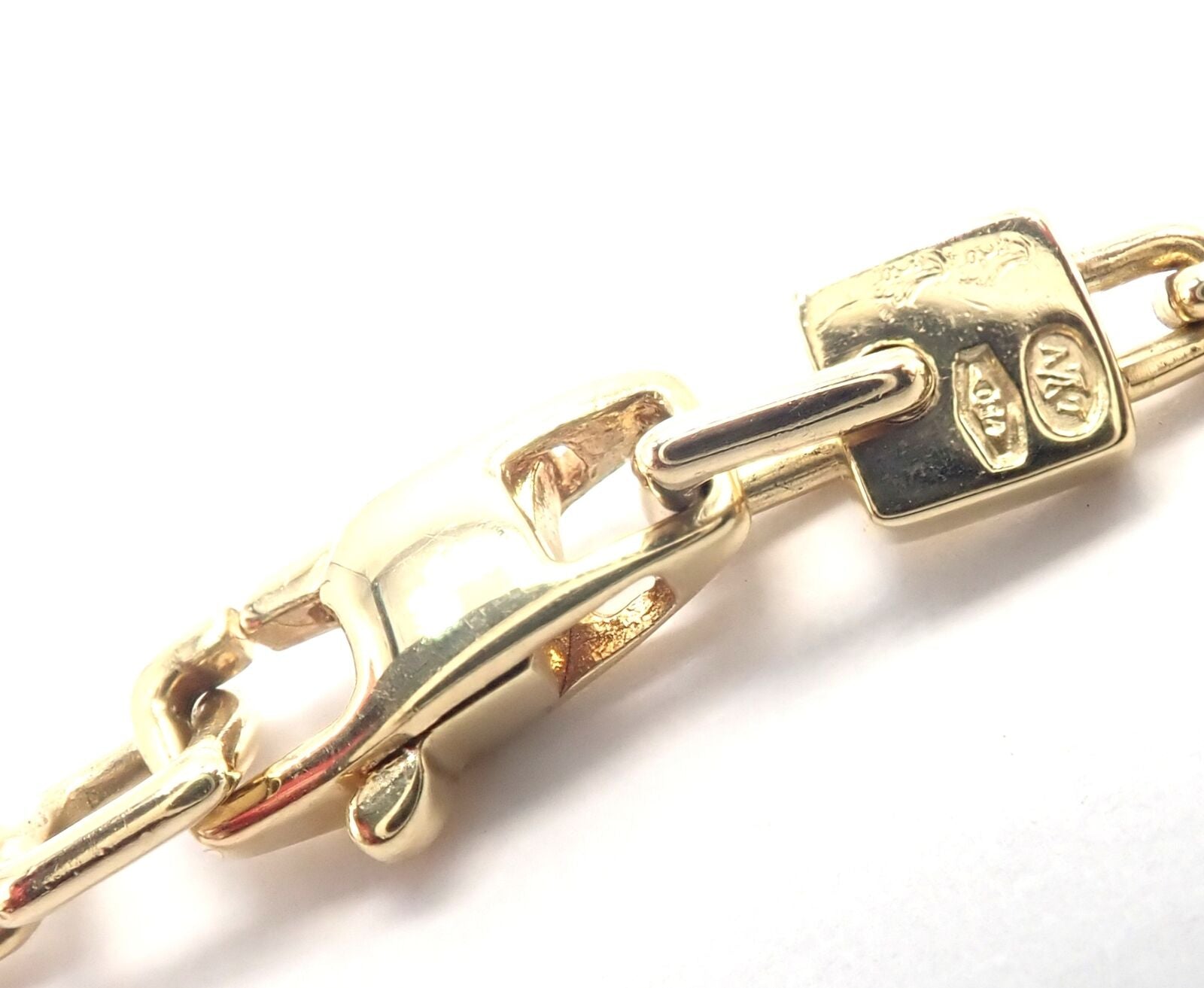 Authentic Louis Vuitton 18k Yellow Gold Quartz Purse Bag Pendant Chain Necklace - Luxury Gift for Women, Perfect for Parties & Special Occasions