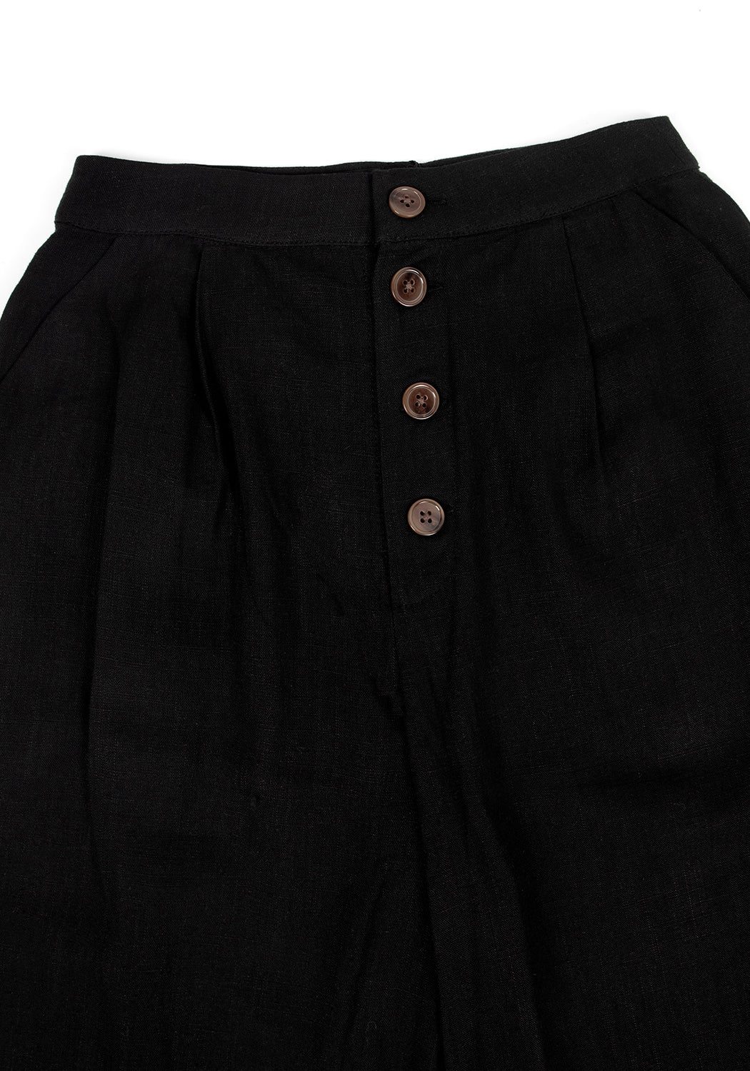 Stylish Mildred Flowy Crop Trousers for Women - Comfortable High Waist Wide Leg Pants for Casual Wear, Office, and Summer Outfits