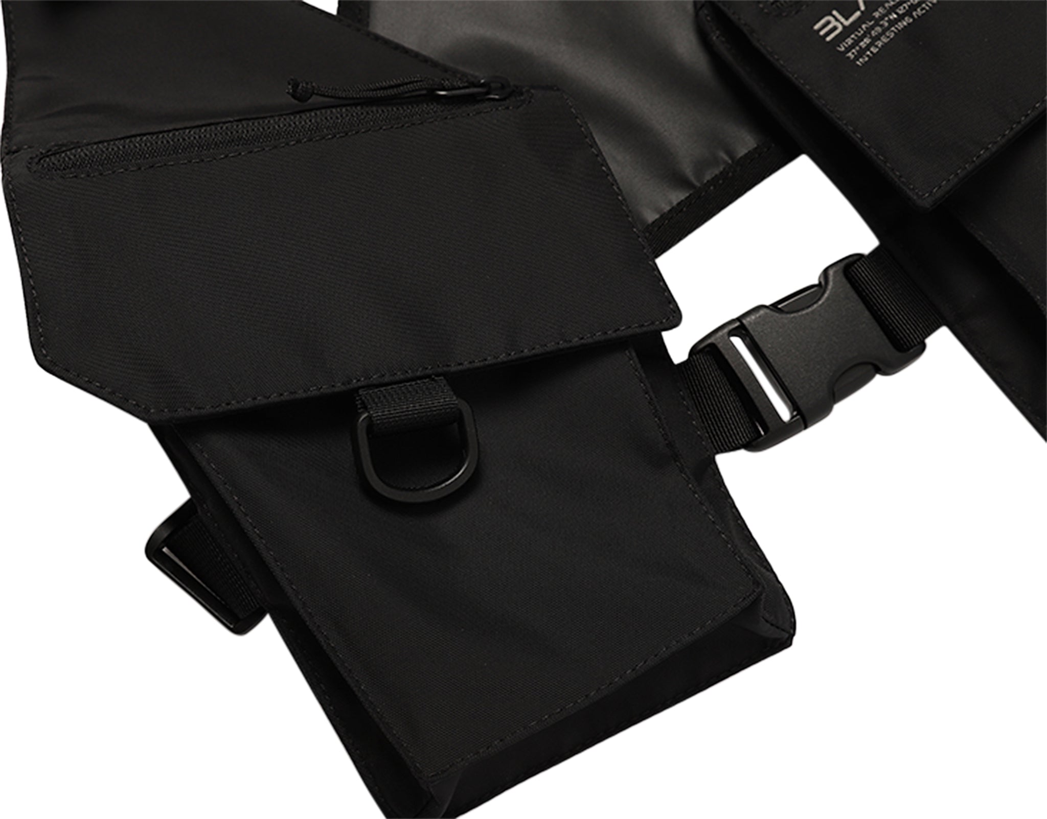 2 in 1 Vest Style Kids Accessory Bag - Convertible Shoulder Bag for Boys & Girls - Perfect for School, Travel & Outdoor Activities