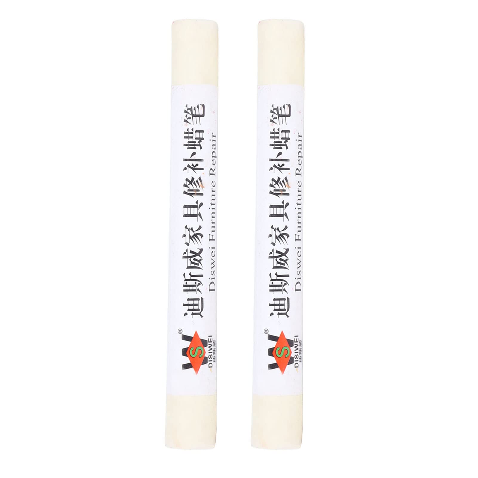 2-Pack Wood Repair Crayons - White Maple Furniture & Floor Scratch Repair Kit - Fix Scratches on Wood, Laminate & Composite Surfaces - Perfect for Tables, Chairs, Cabinets & Hardwood Floors