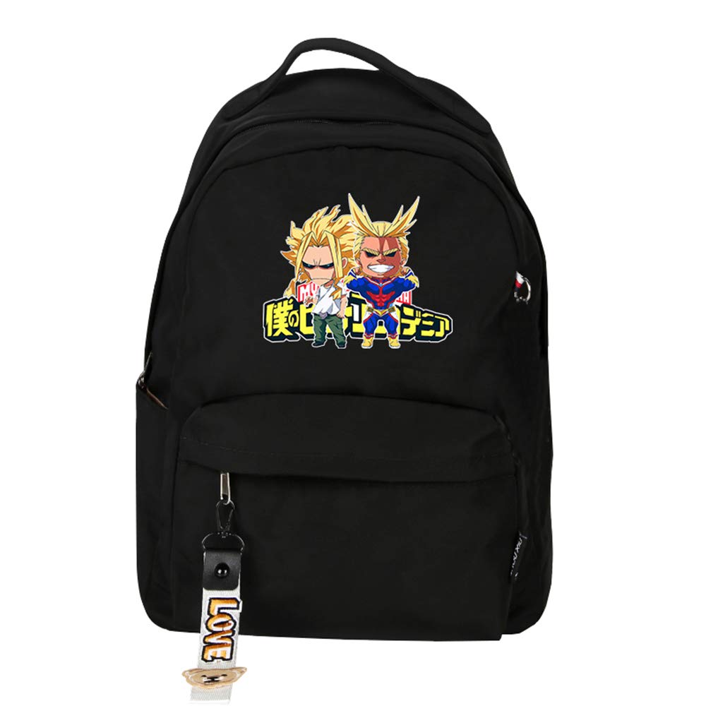 My Hero Academia Midoriya Izuku Anime Backpack for Women - Waterproof Kawaii School Bag, Travel Laptop Backpack & Bookbag - Perfect for Cosplay, College, Work & Daily Use