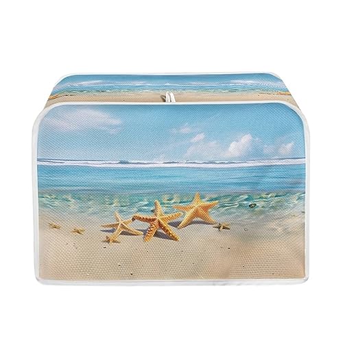 Beach Starfish - Blue and Brown