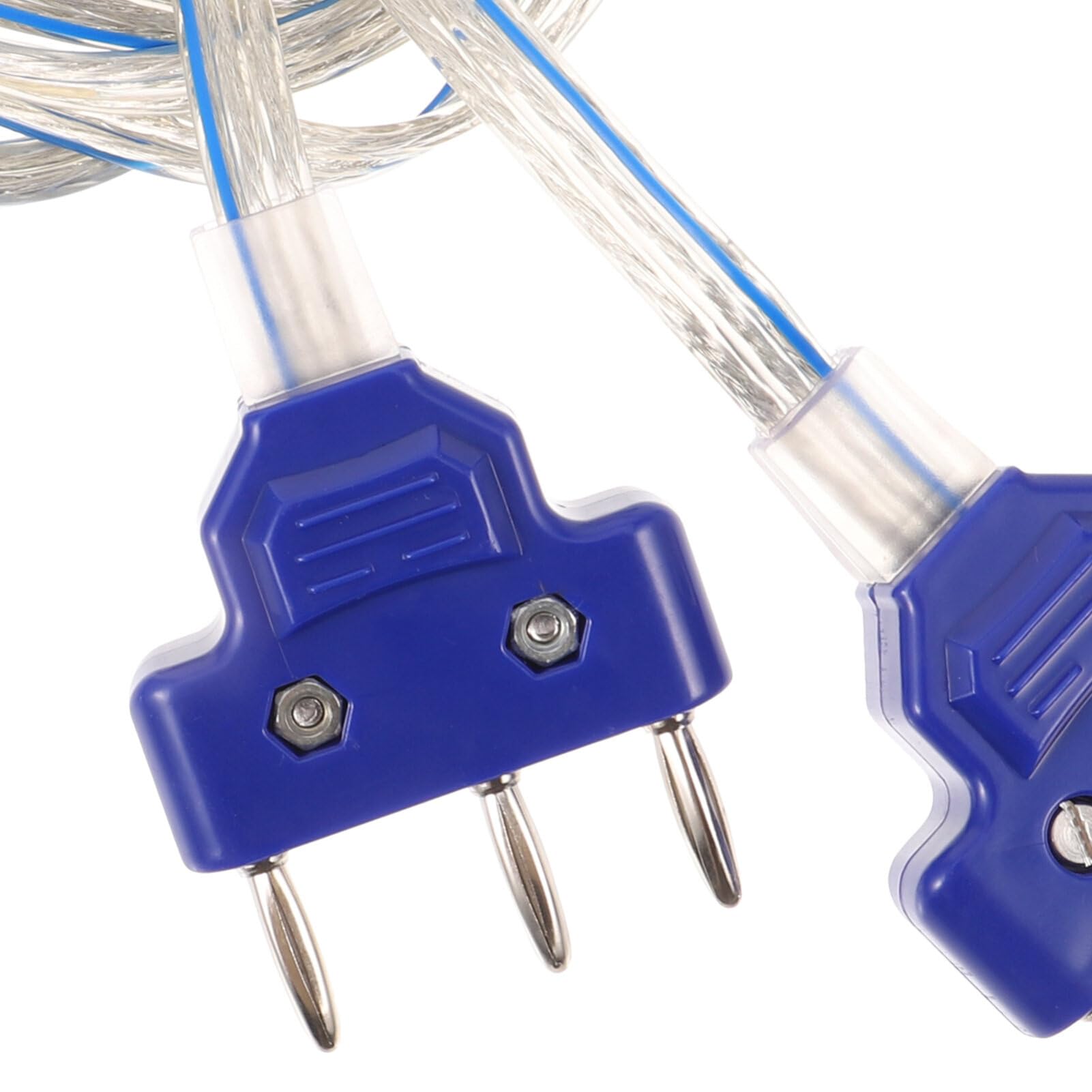 GANAZONO Fencing Body Cord - Premium Epee & Foil Fencing Wire with Mask Clips - Durable Head Wire Clamps & Connector for Fencing Equipment | Perfect for Training & Competition